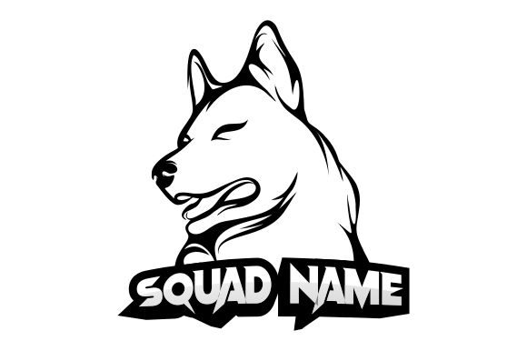 Download Dog Illustration for E-sport Logo - Dog Collection
