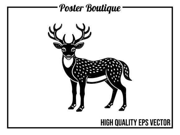Download Deer Graphic Vector EPS - Deer graphic Collection
