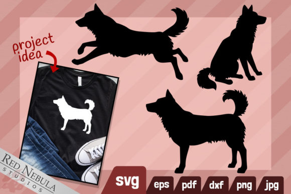 Download Siberian Husky | Dog Silhouette - Dog Collection