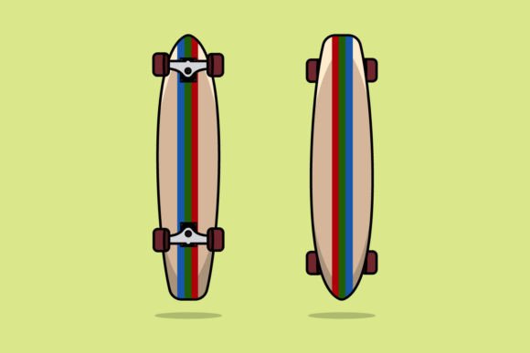 Download Skateboard Vector Icon Illustration. - Skateboard Collection