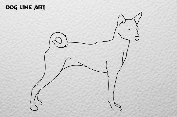 Download Dog Line Art - Dog Collection