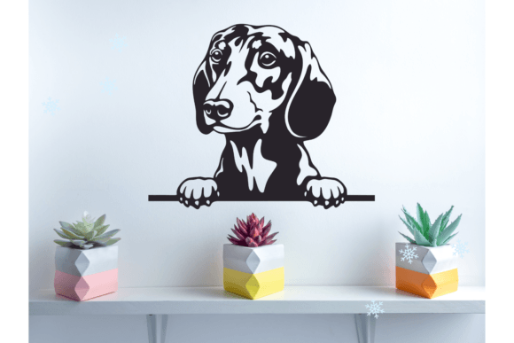 Download A Dog Laser-cut Wooden Artwork - Dog Collection