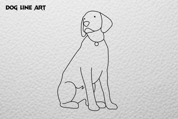 Download Dog Line Art - Dog Collection